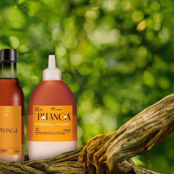 Kit Óleo Trifásico Desodorante Corporal Ekos Pitanga com Refil