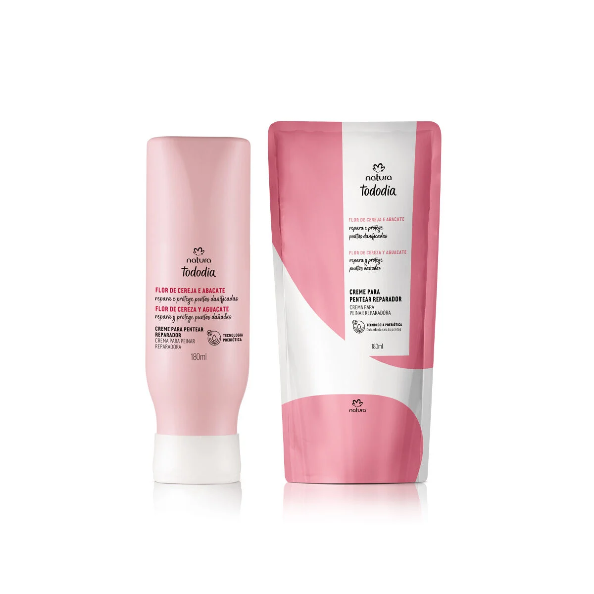 1788516305 184 Kit Creme para Pentear Reparador Tododia Refil 2 produtos