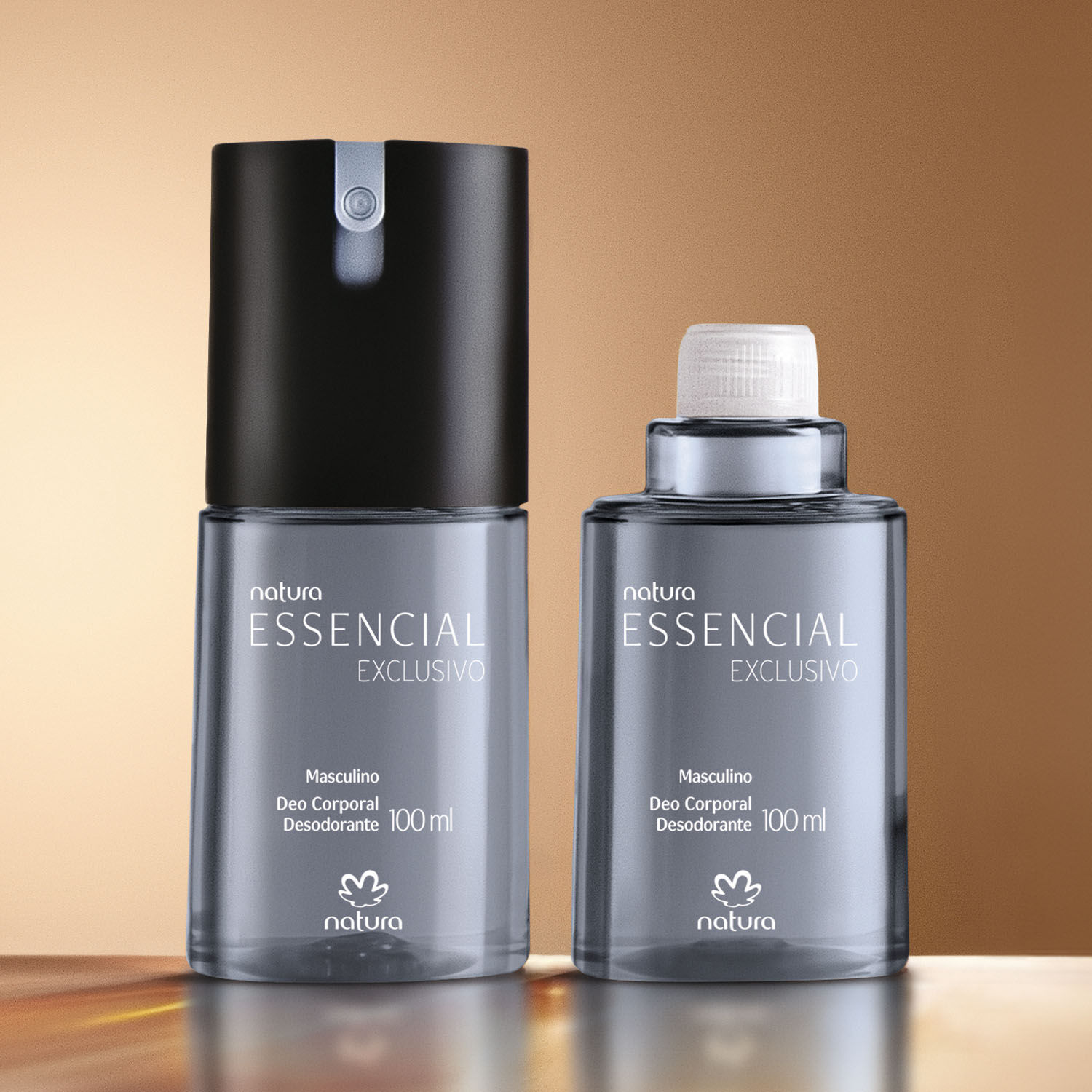1788521529 391 Desodorante Corporal Essencial Exclusivo Masculino com Refil