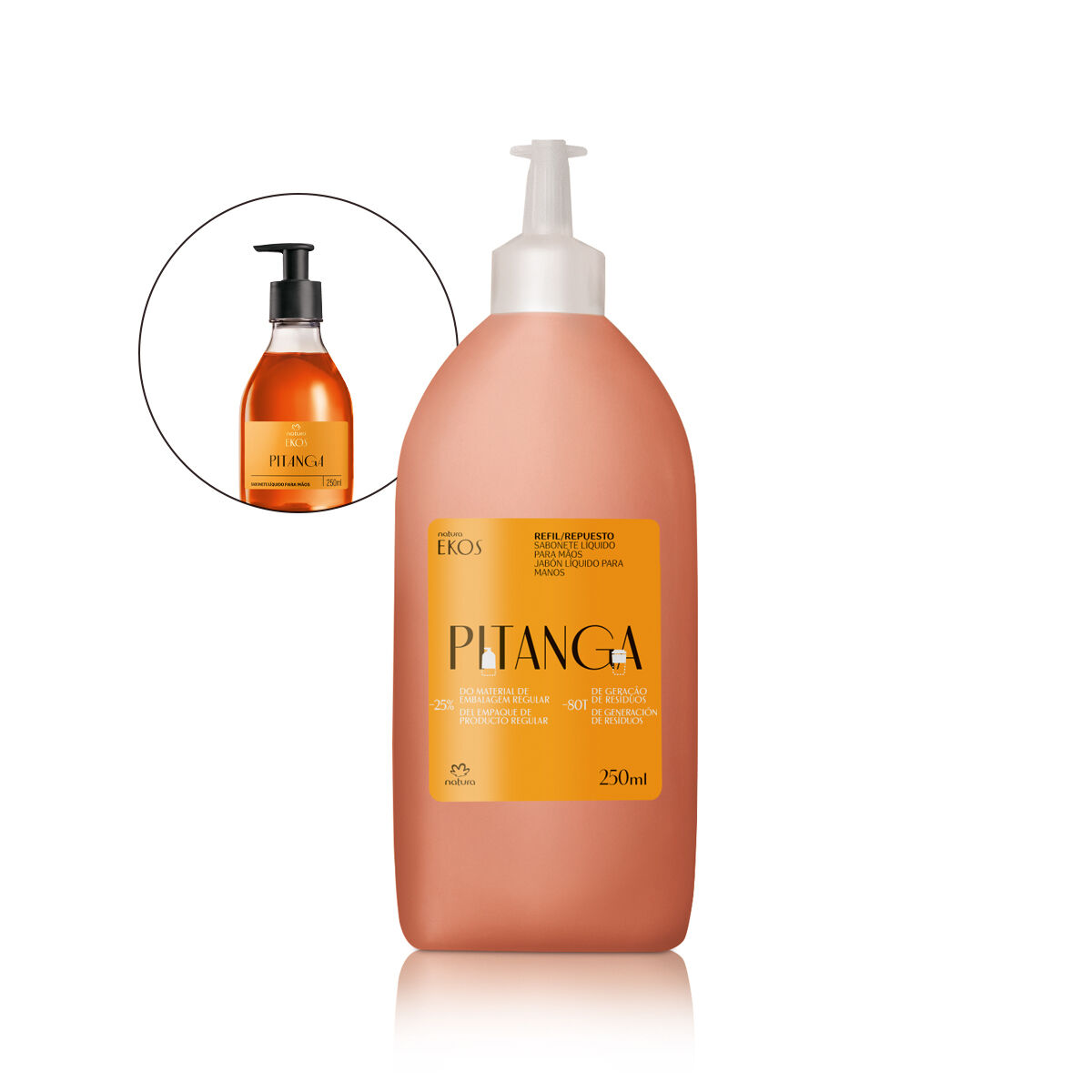 1788553157 611 Refil Sabonete Liquido para Maos Ekos Pitanga