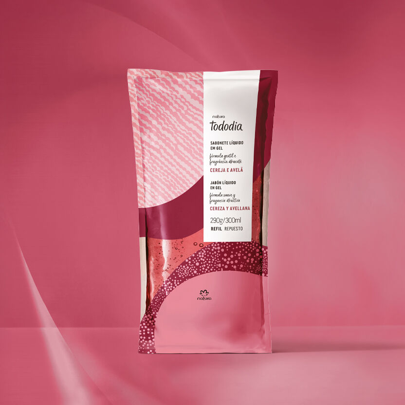 1788607443 193 Refil Sabonete Liquido em Gel Tododia Cereja e Avela
