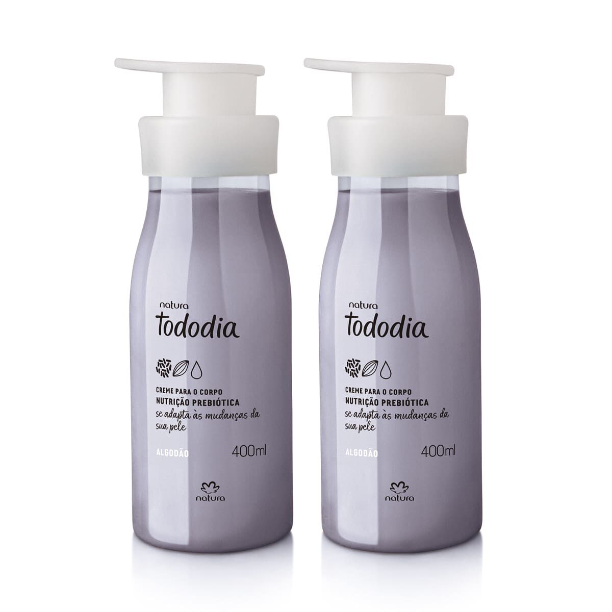 1788635487 822 Kit Creme Desodorante Nutritivo Para o Corpo Tododia Algodao 2