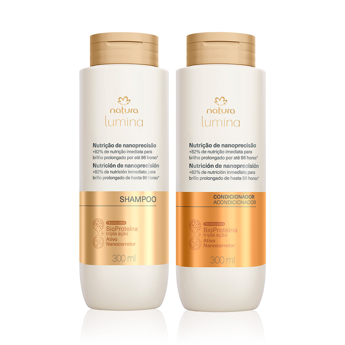 1788665461 968 Kit Natura Lumina Nutricao e Nanoprecisao Shampoo e Condicionador