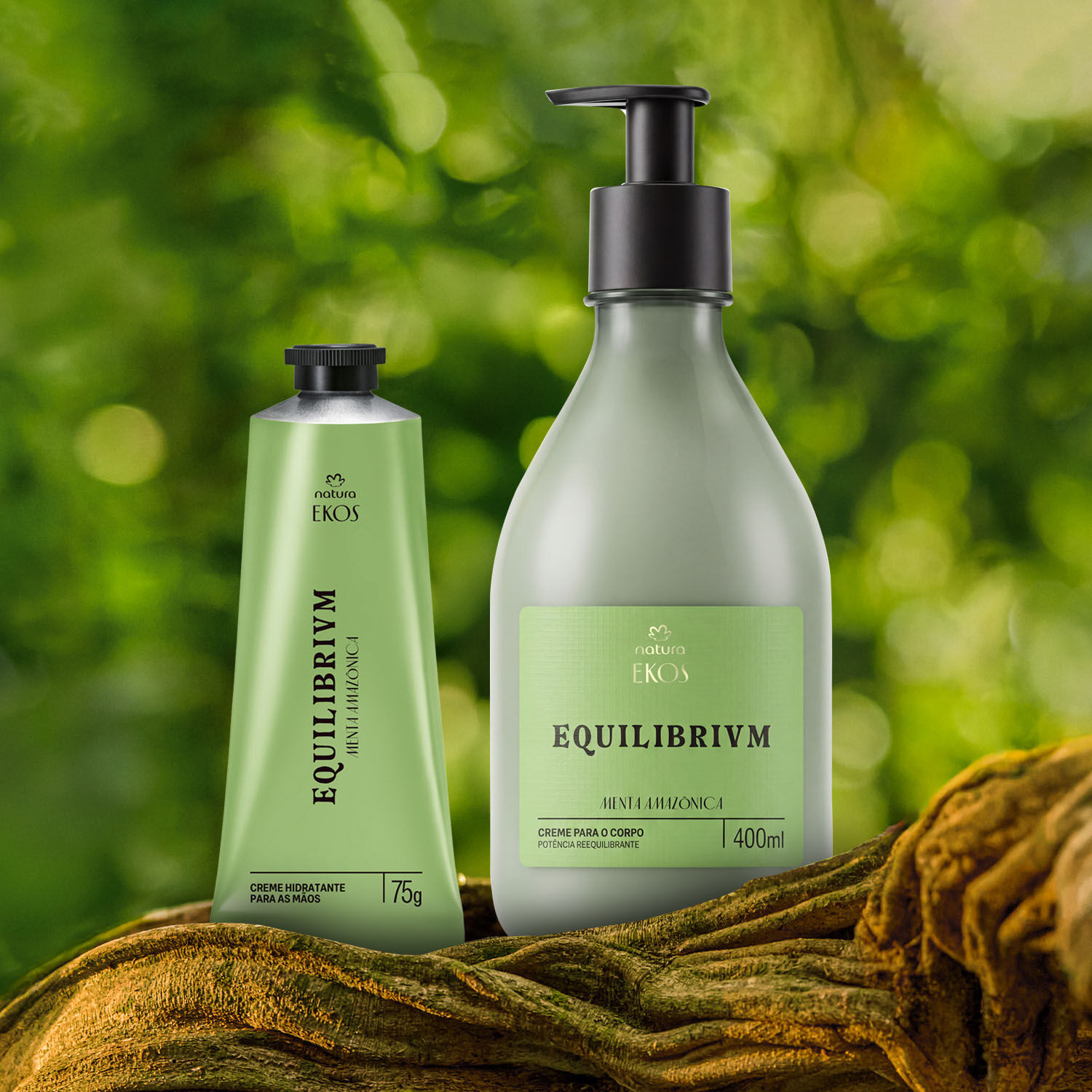 1788676918 215 Kit Hidratante Corporal e Creme para Maos Ekos Menta Amazonica