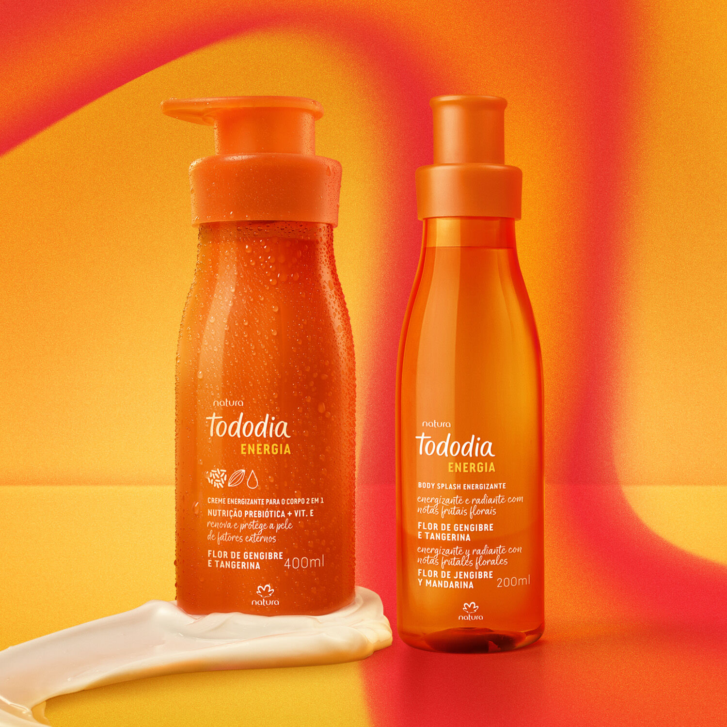 1788740889 353 Kit Tododia Energia Flor de gengibre e Tangerina com Body