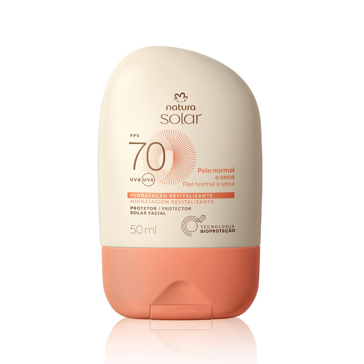 1788786461 951 Protetor Solar Facial Pele Normal a Seca FPS 70 Natura
