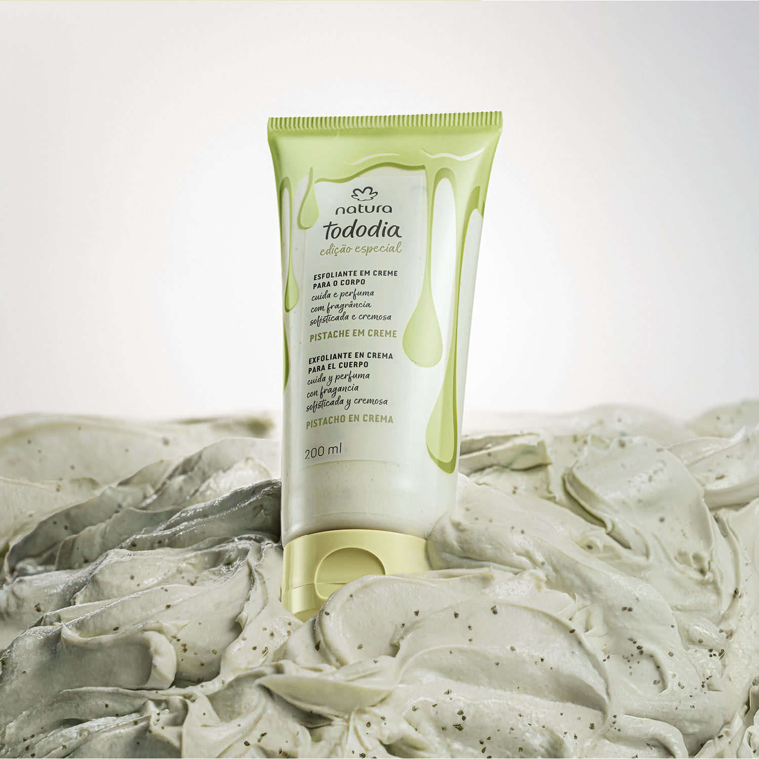 1788827267 824 Esfoliante para o Corpo Tododia Pistache em Creme