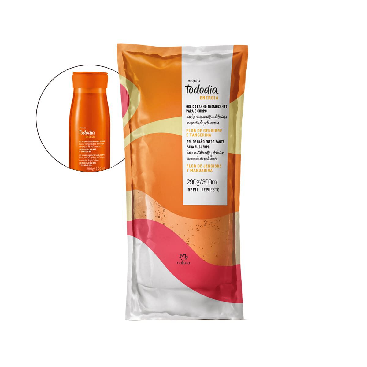 1788845962 963 Refil Gel de Banho Energizante para o Corpo Tododia Energia