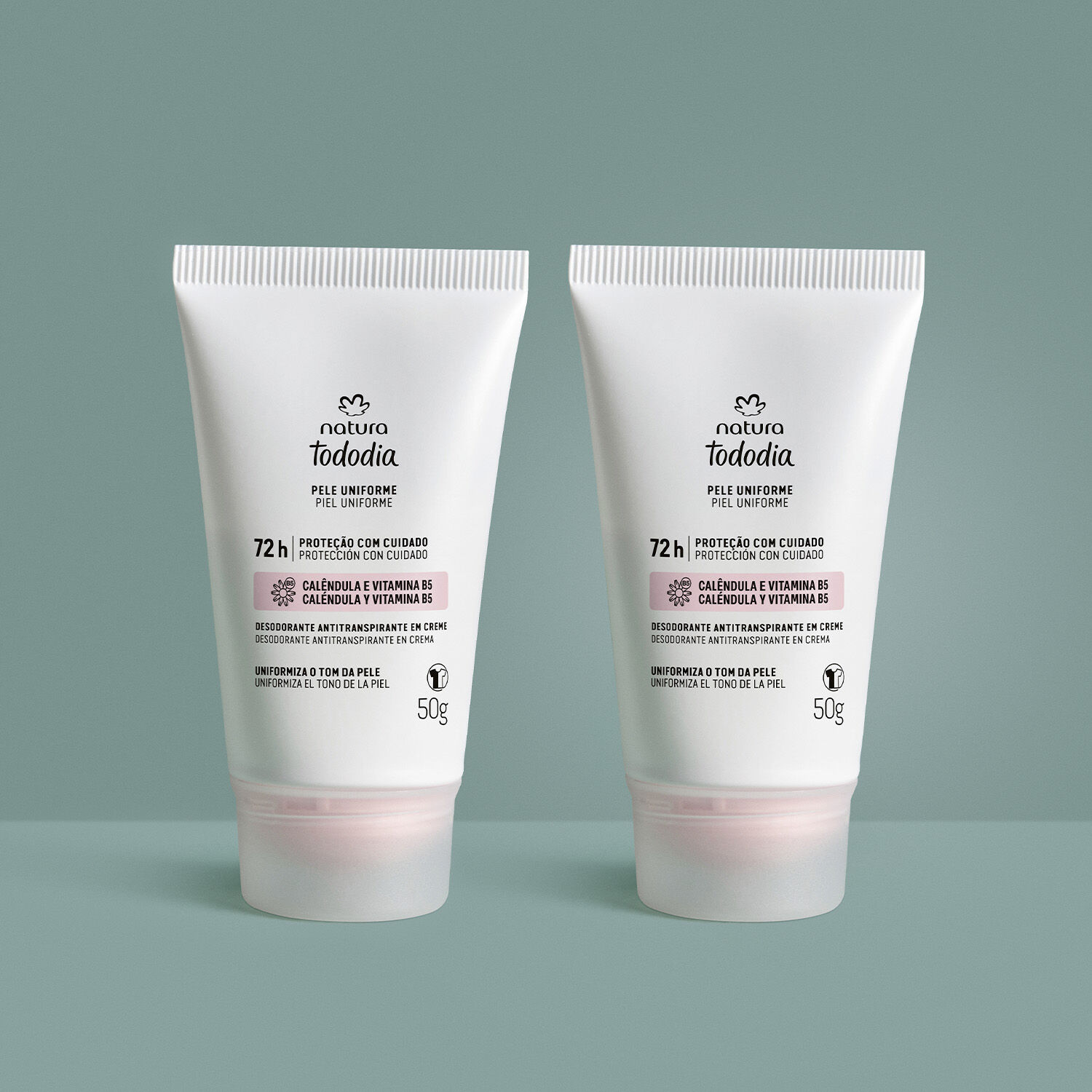 Kit Desodorante em Creme Tododia Pele Uniforme (2 produtos) 4 1788858748 573 Kit Desodorante em Creme Tododia Leite de Algodao 2 produtos