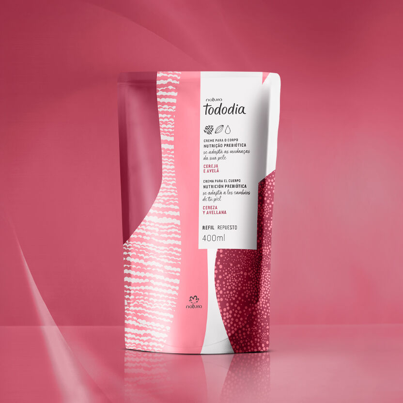 1788893404 570 Refil Creme Desodorante Nutritivo para o Corpo Tododia Cereja e