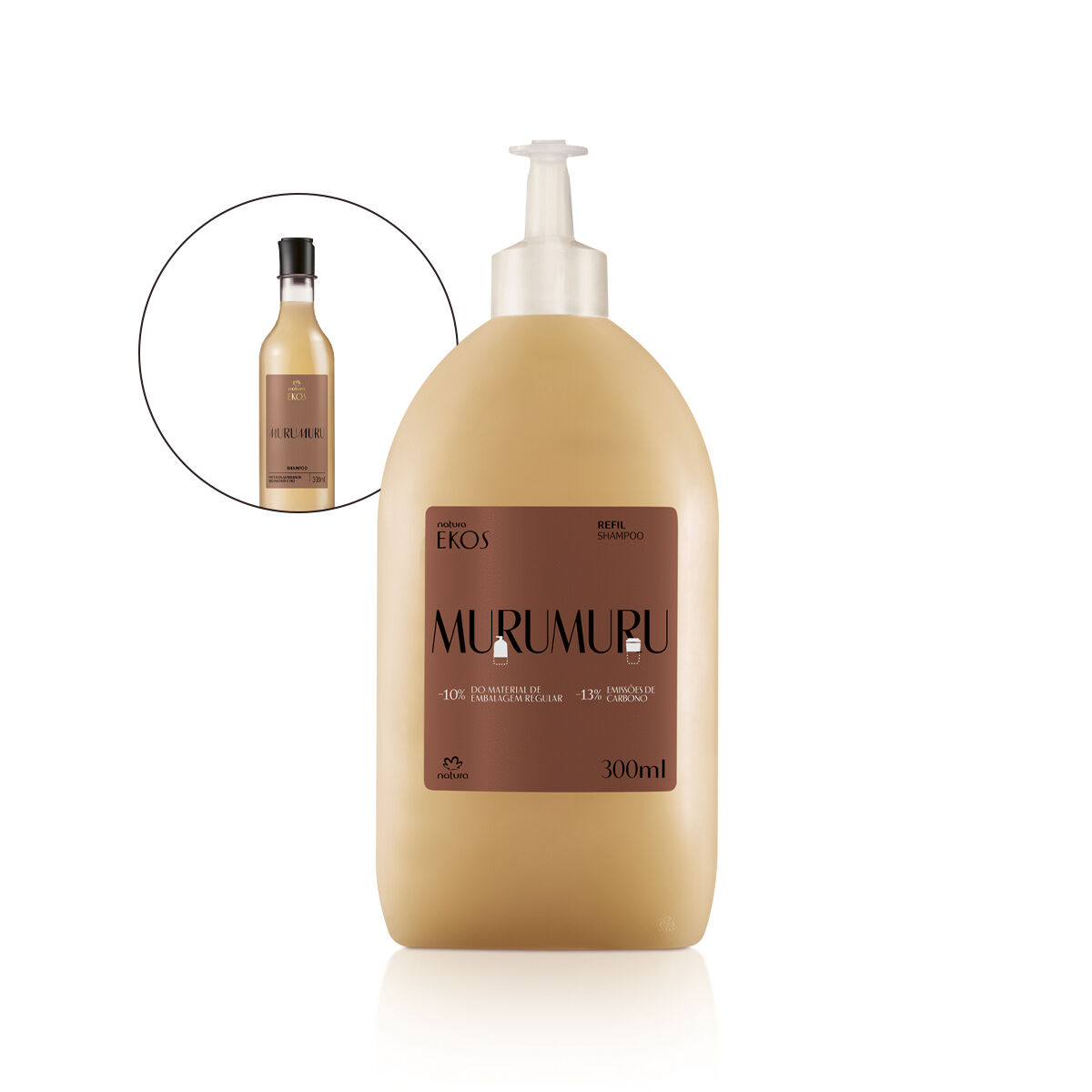 Refil Shampoo Reconstrução Ekos Murumuru 300ml 3 1788921922 533 Refil Shampoo Reconstrucao Ekos Murumuru 300ml