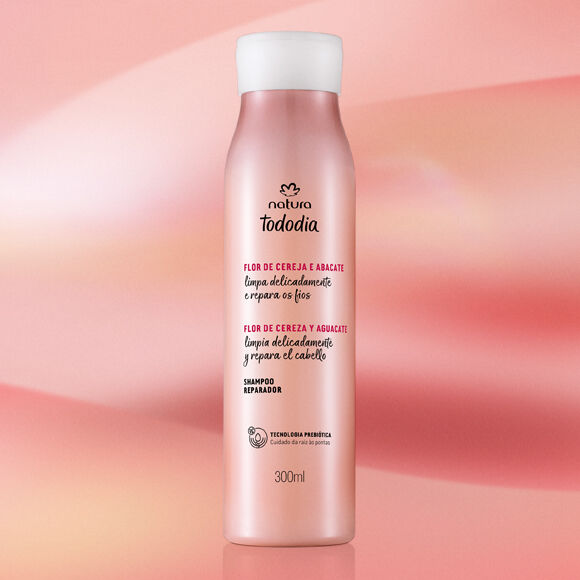 1788953365 296 Shampoo Reparacao Flor de Cereja e Abacate Tododia 300ml