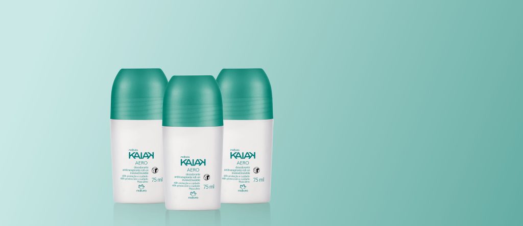 Kit Desodorante Antitranspirante Roll-On Natura Kaiak Aero