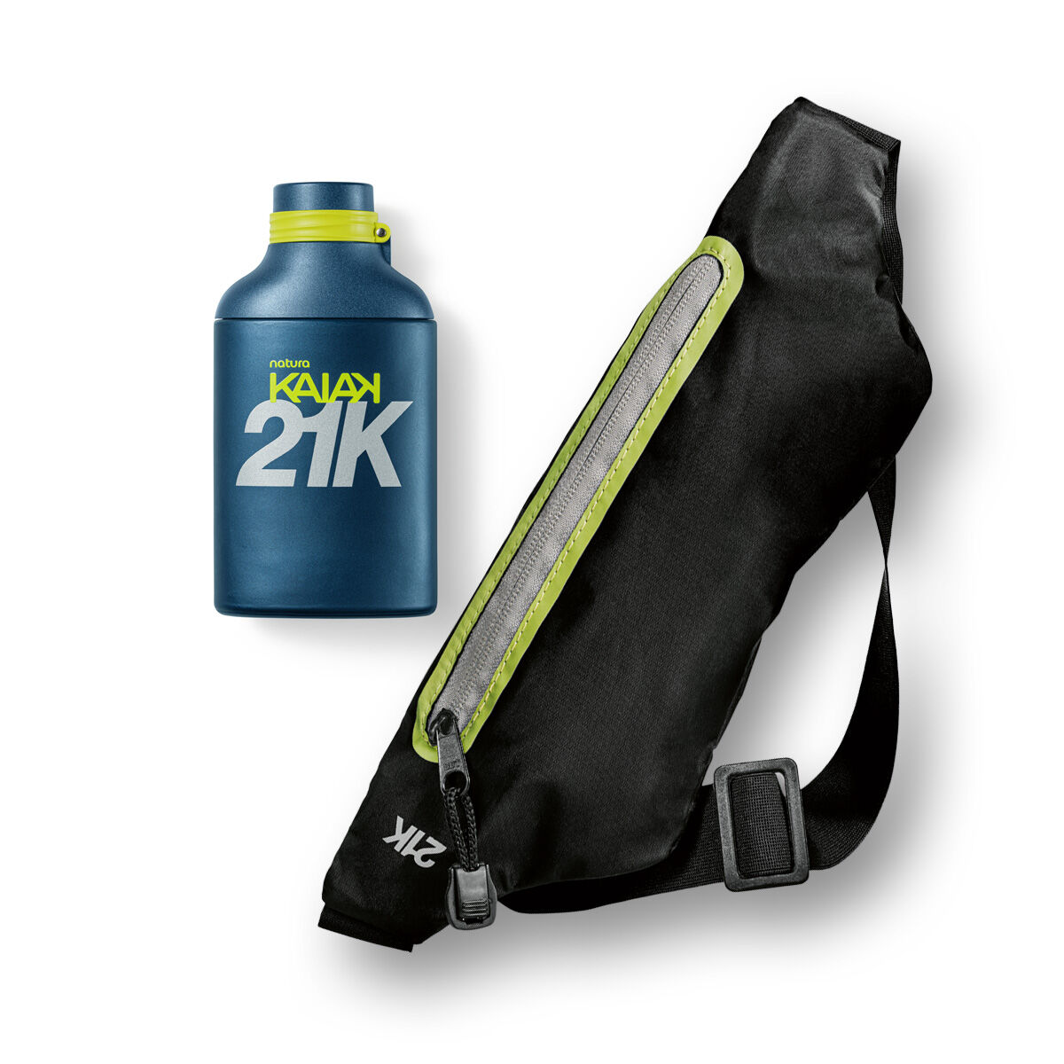 1789071136 413 Kit Kaiak 21K com Pochete 2 produtos