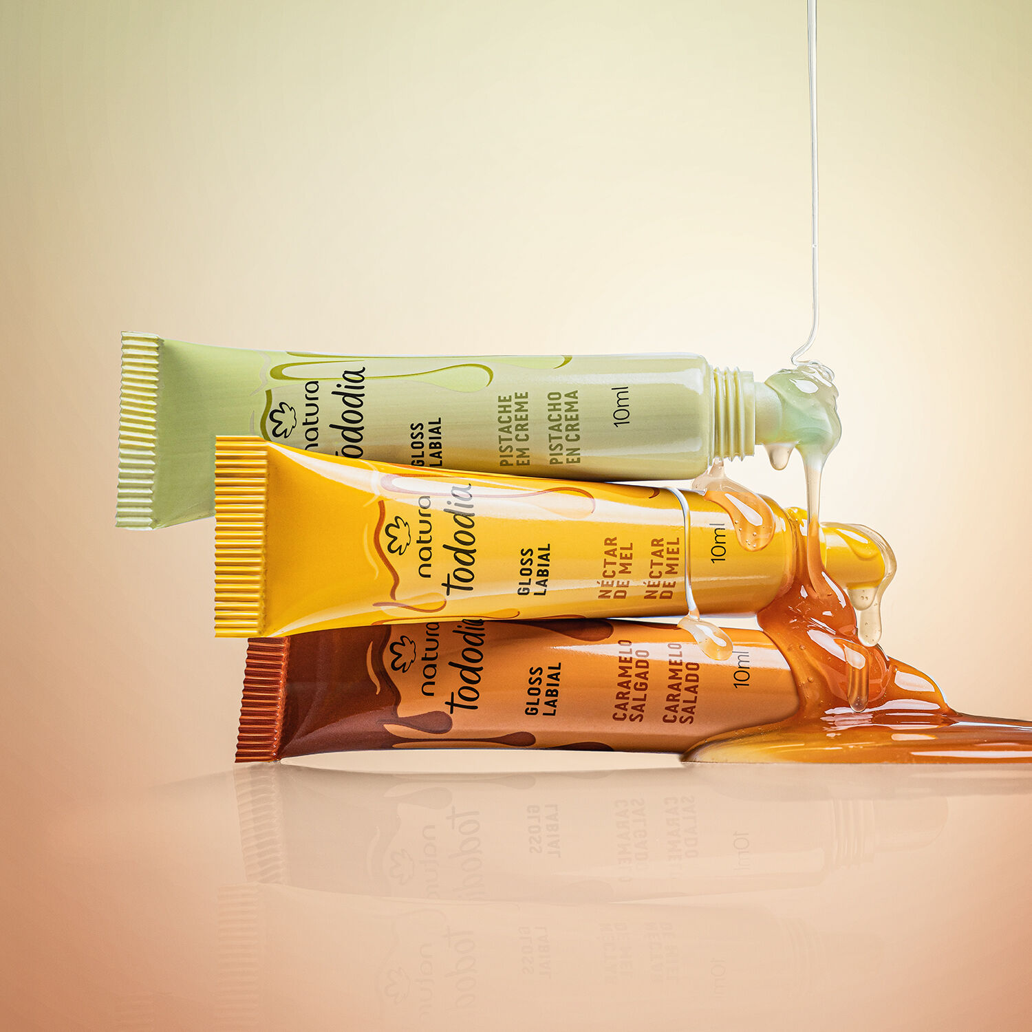 1789079603 336 Gloss Labial Tododia Nectar de Mel e Pistache em Creme