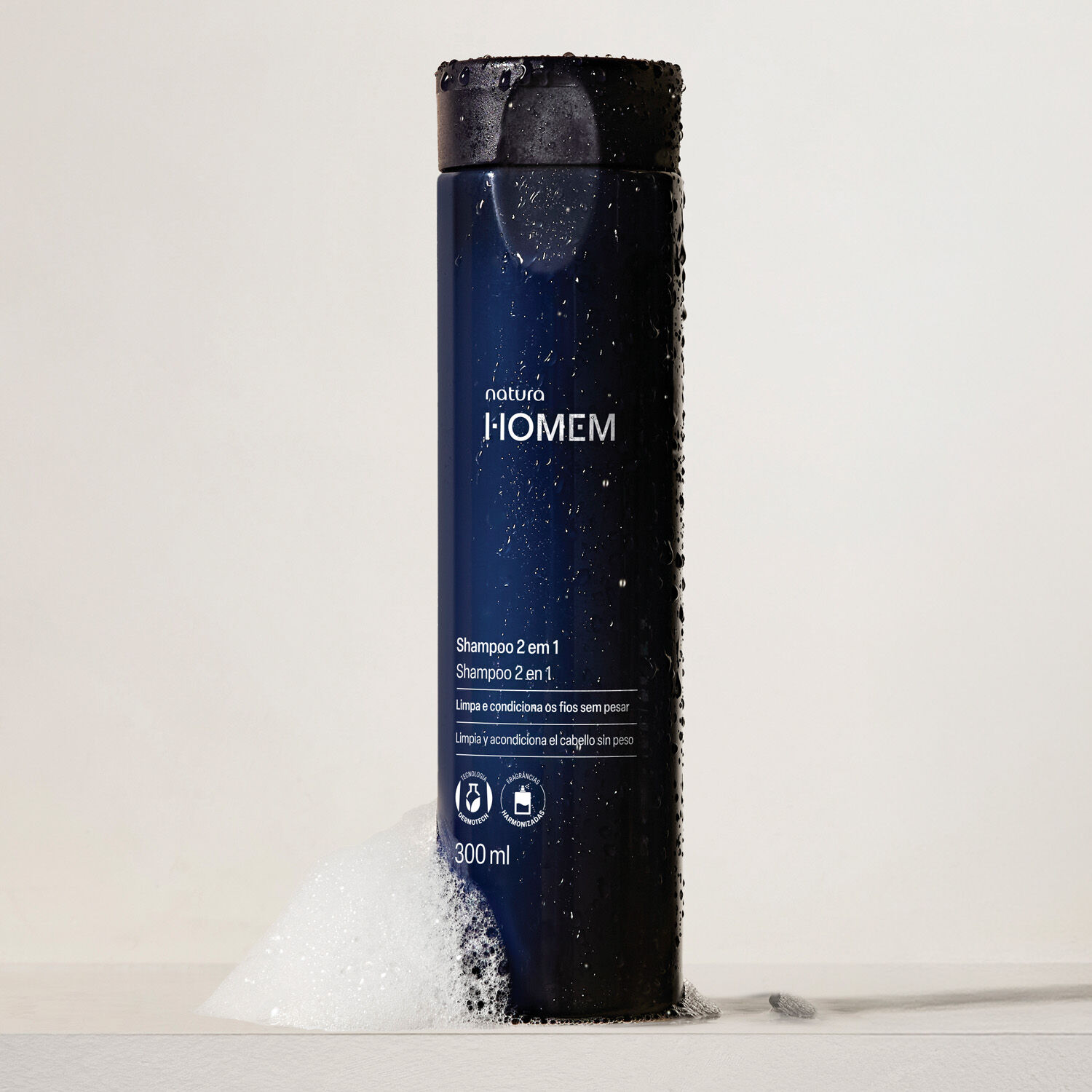 1789082929 218 Shampoo Masculino 2 em 1 Natura Homem