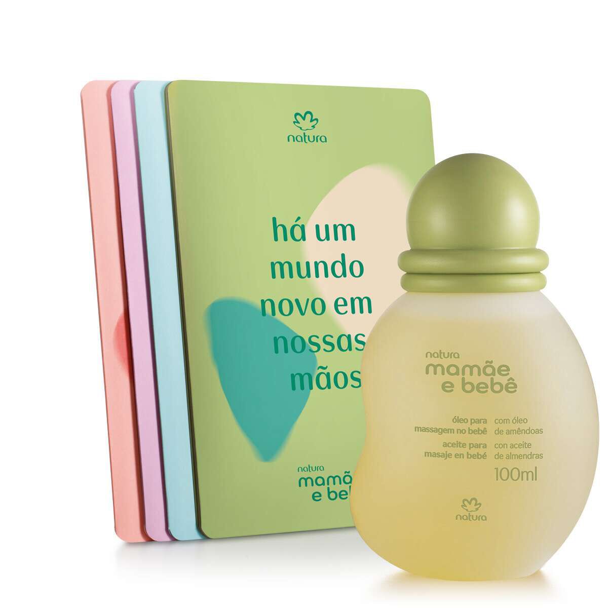 1789086837 805 Oleo com Guias de Massagem no Bebe Mamae e Bebe