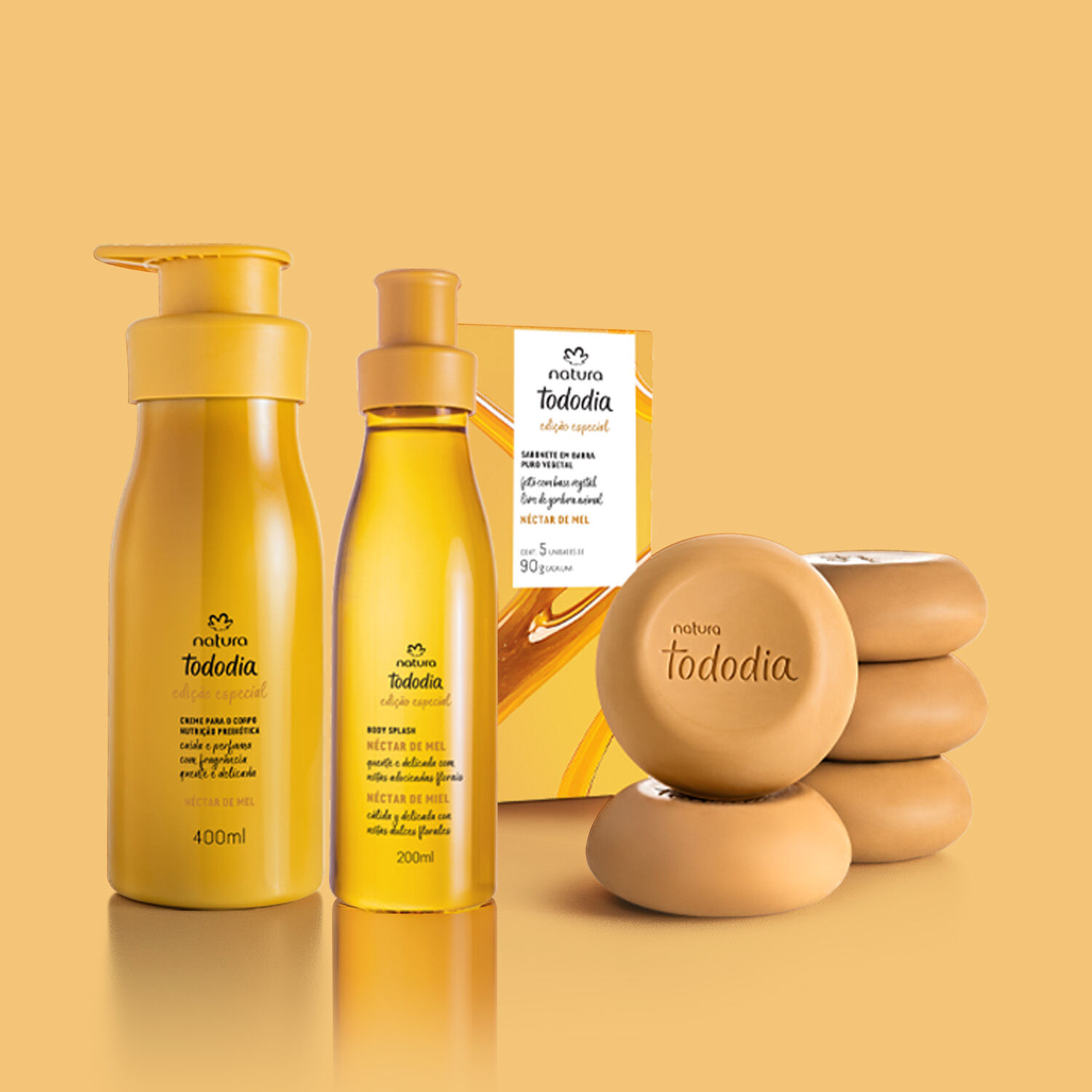 1789089496 496 Kit Tododia Body Splash Creme para o Corpo e Sabonete