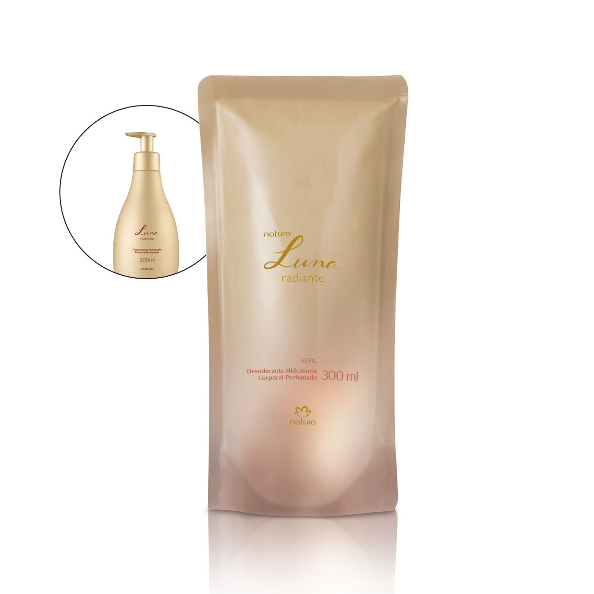 1789126586 710 Refil Desodorante Hidratante Corporal Perfumado Luna Radiante