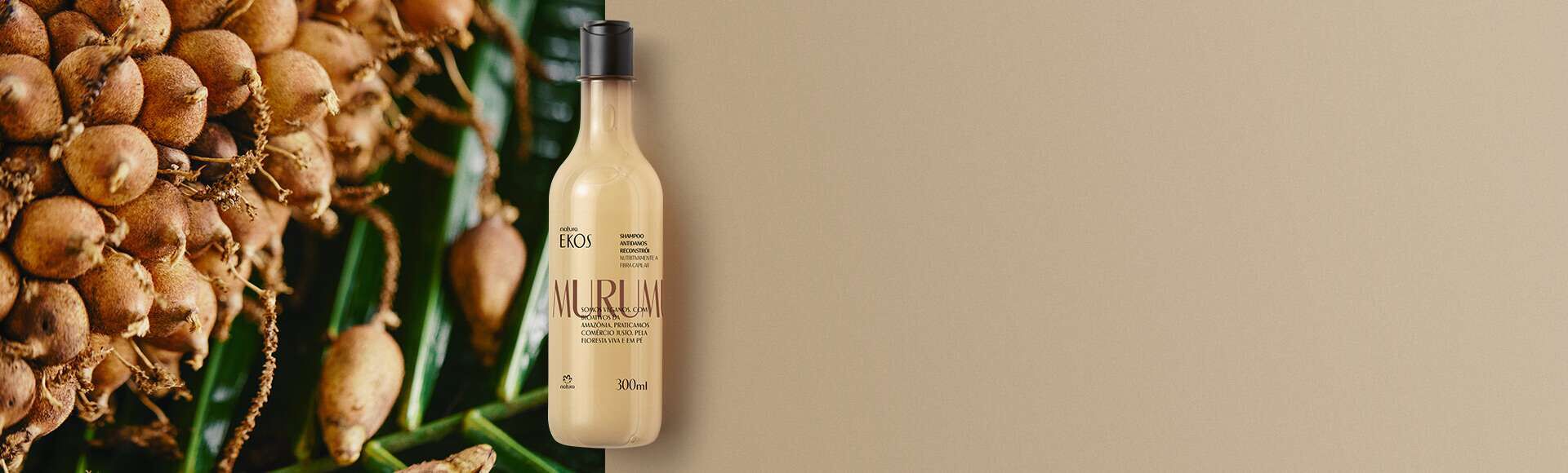 1789132612 371 Shampoo Reconstrucao Ekos Murumuru 300ml