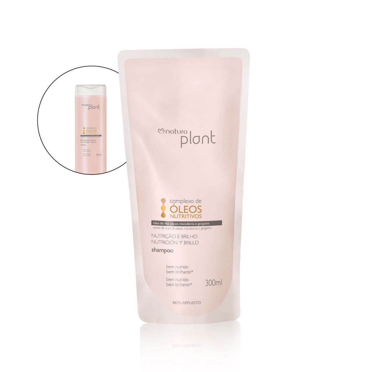1789154689 33 Refil Shampoo Nutricao e Brilho