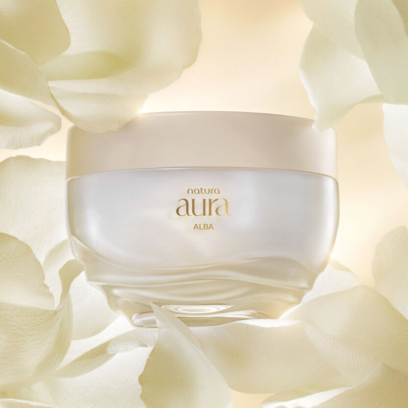 1789161120 120 Creme Aveludado Corporal Natura Aura Alba