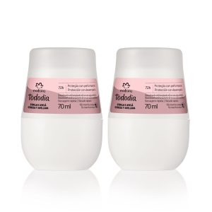 Kit Desodorante Antitranspirante Roll-On Cereja e Avelã
