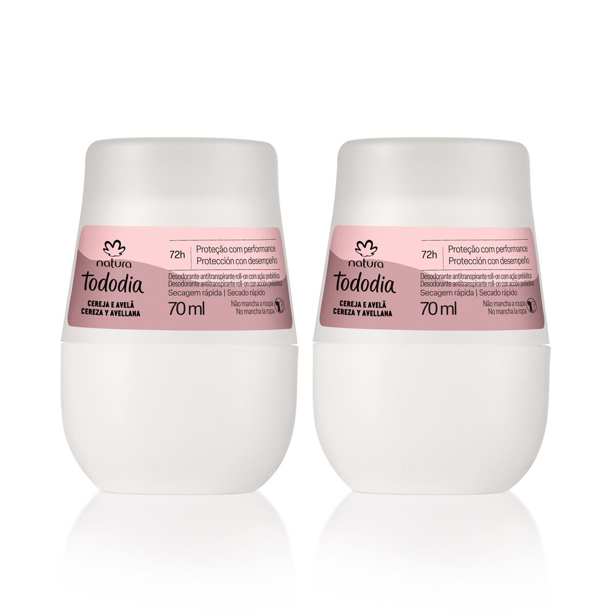 Kit Desodorante Antitranspirante Roll-On Cereja e Avelã 1 1789241530 Kit Desodorante Antitranspirante Roll On Cereja e Avela