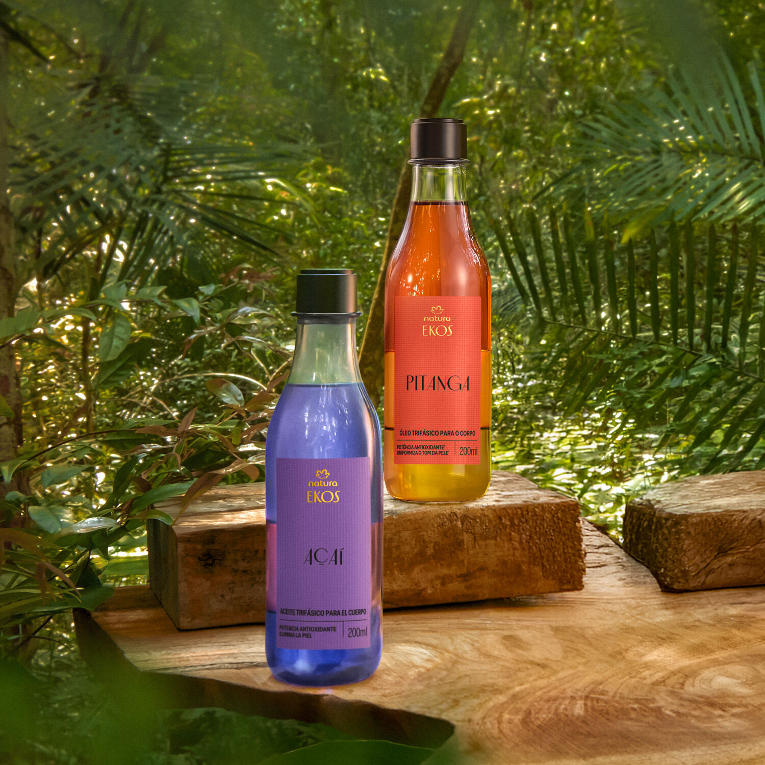1789257609 1 Kit Oleo Ekos Acai e Pitanga 2 produtos