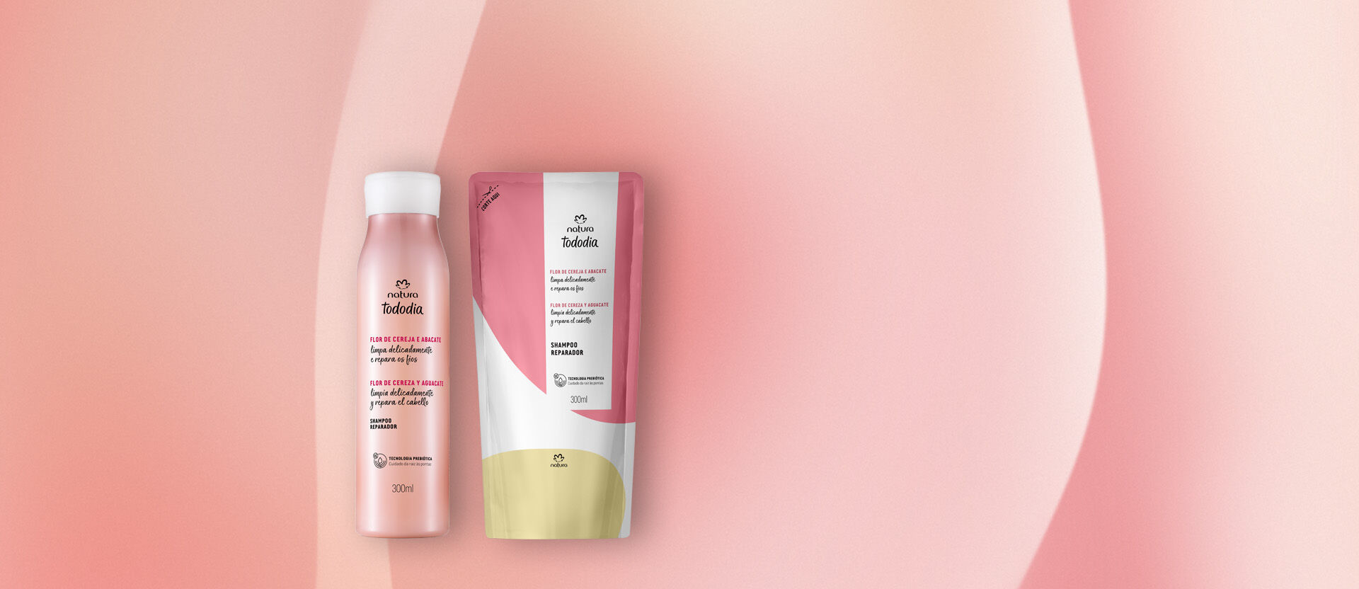 Kit Shampoo Reparador Tododia + Refil (2 produtos) 3 1789273818 167 Kit Shampoo Reparador Tododia Refil 2 produtos