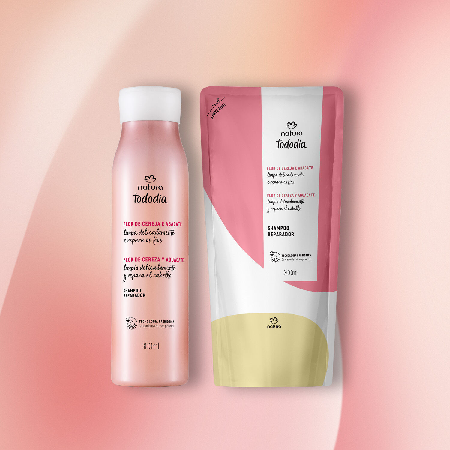 Kit Shampoo Reparador Tododia + Refil (2 produtos) 4 1789273818 706 Kit Shampoo Reparador Tododia Refil 2 produtos