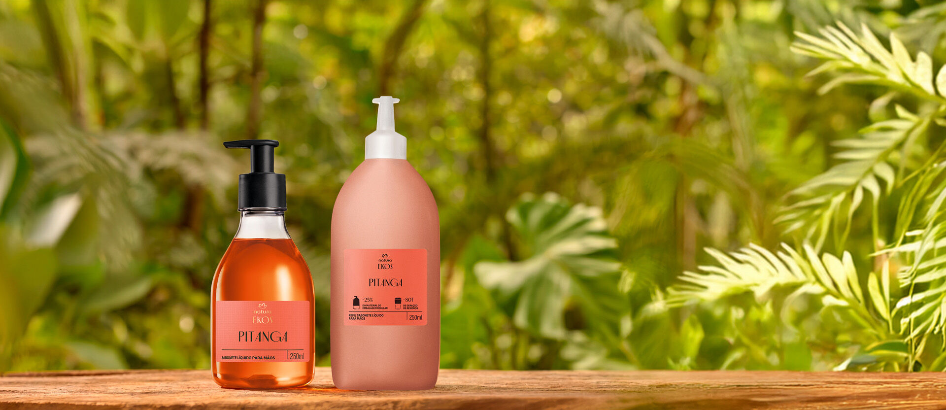 Kit Ekos Sabonete para Mãos com Refil Pitanga 3 1789320433 186 Kit Ekos Sabonete para Maos com Refil Pitanga