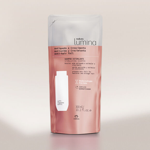 1789375560 756 Refil Shampoo Estimulante para Antiqueda e Crescimento Lumina