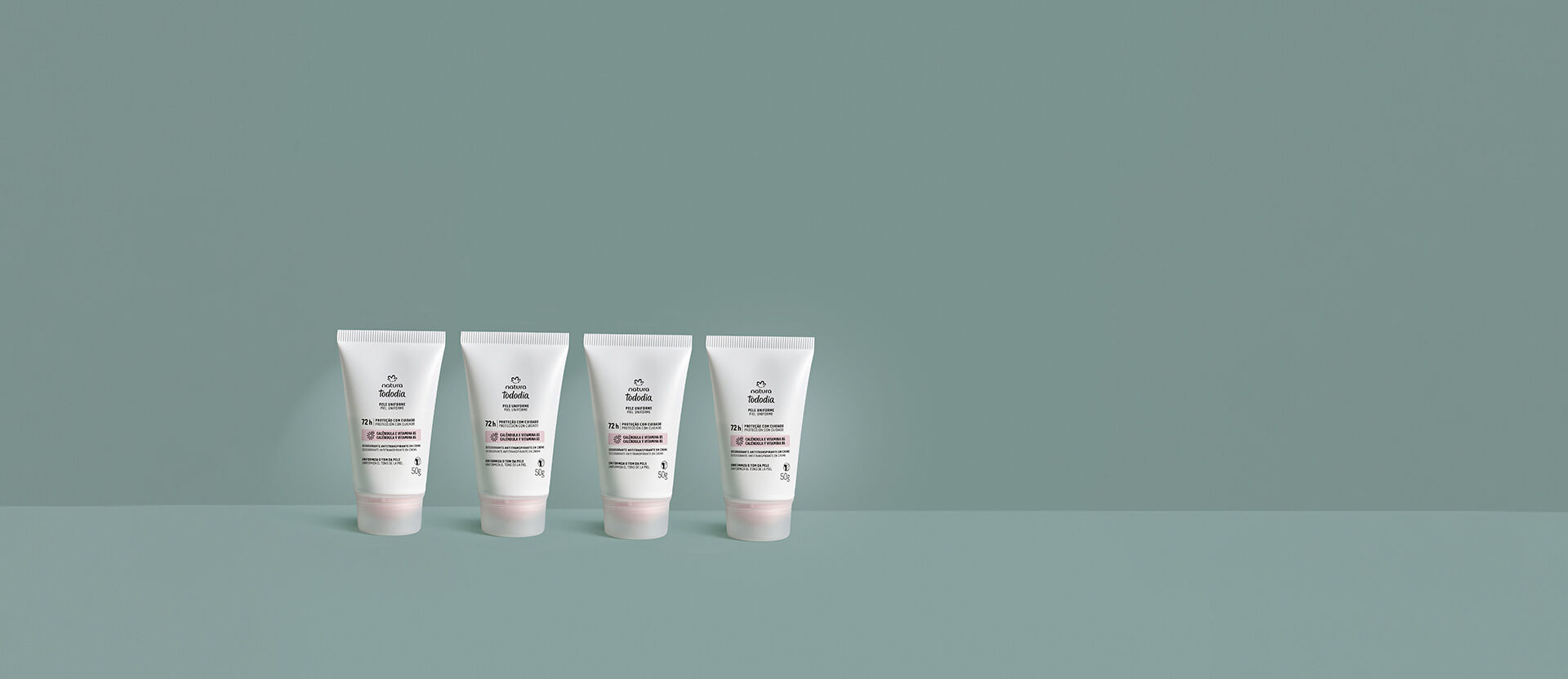 1789412127 938 Kit Desodorante em Creme Tododia Leite de Algodao 4 produtos
