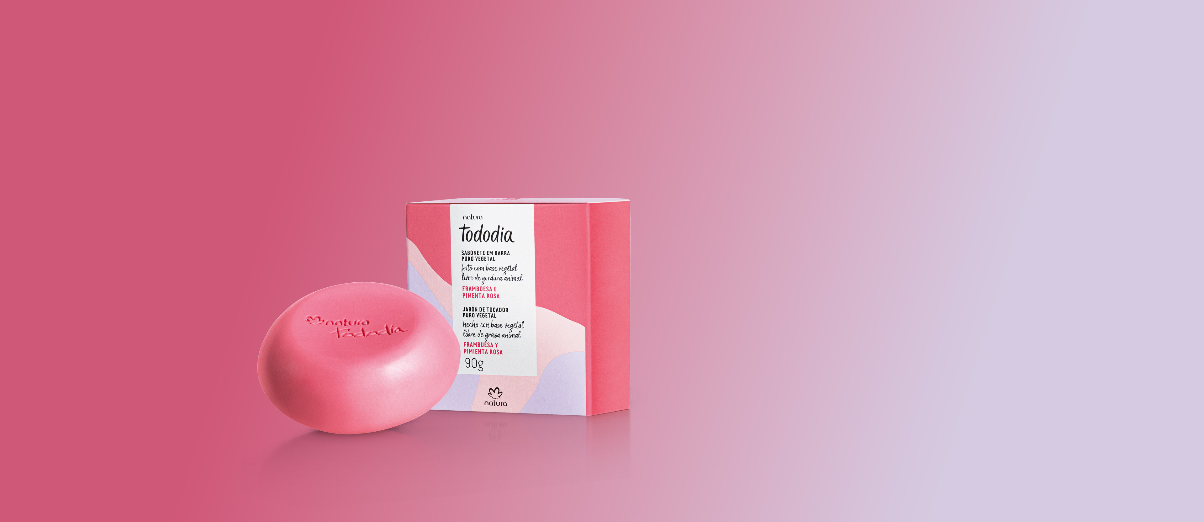 1789460569 925 Sabonetes em Barra Tododia Framboesa e Pimenta Rosa 2