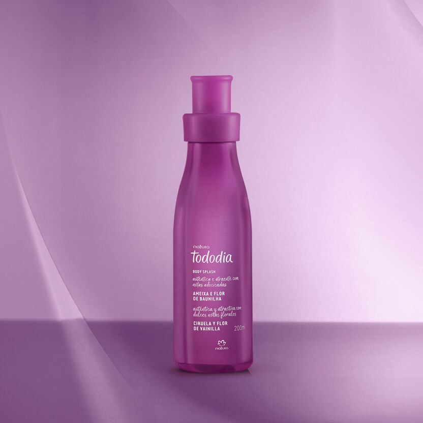 1789490614 566 Body Splash Ameixa e Flor de Baunilha Tododia 200 ml