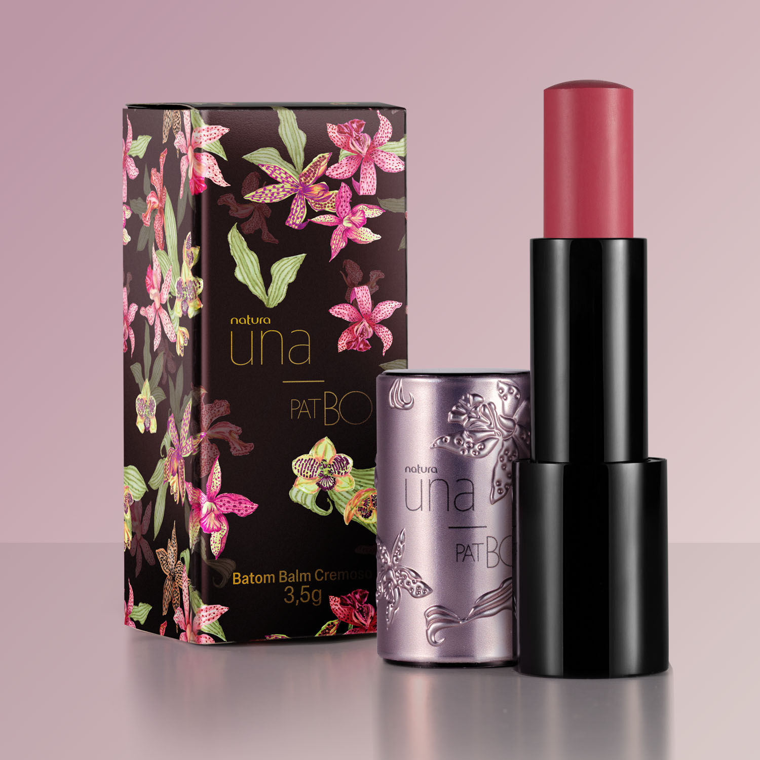 Batom Balm Natura Una e PatBO Coral 5 g 4 1789520825 484 Batom Balm Natura Una e PatBO Coral 5 g