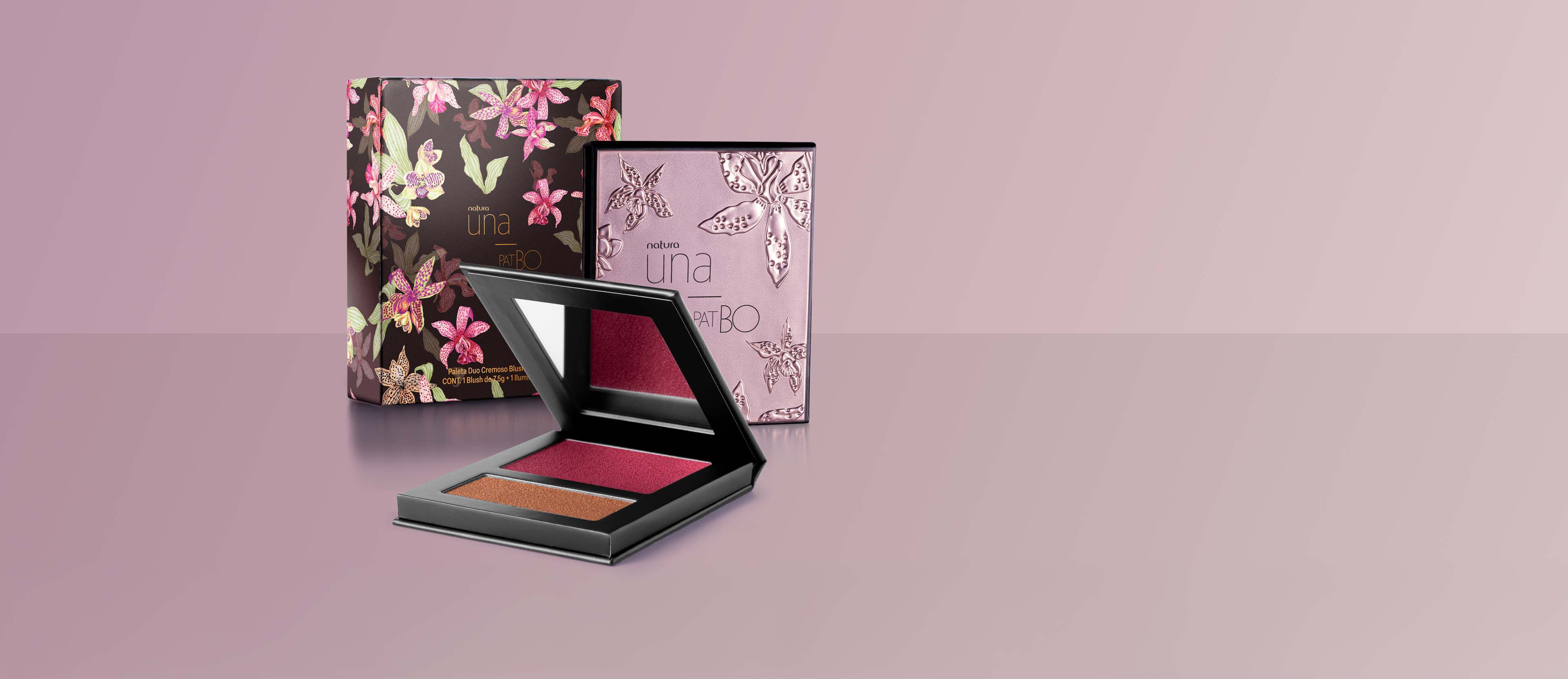 1789522892 954 Duo de Blush e Iluminador Peony Natura Una e PatBO