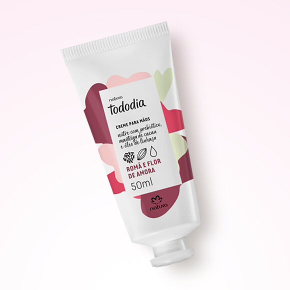 Creme Nutritivo para as Mãos Tododia Romã e Flor de Amora 3 1789555618 761 Creme Nutritivo para as Maos Tododia Roma e Flor de