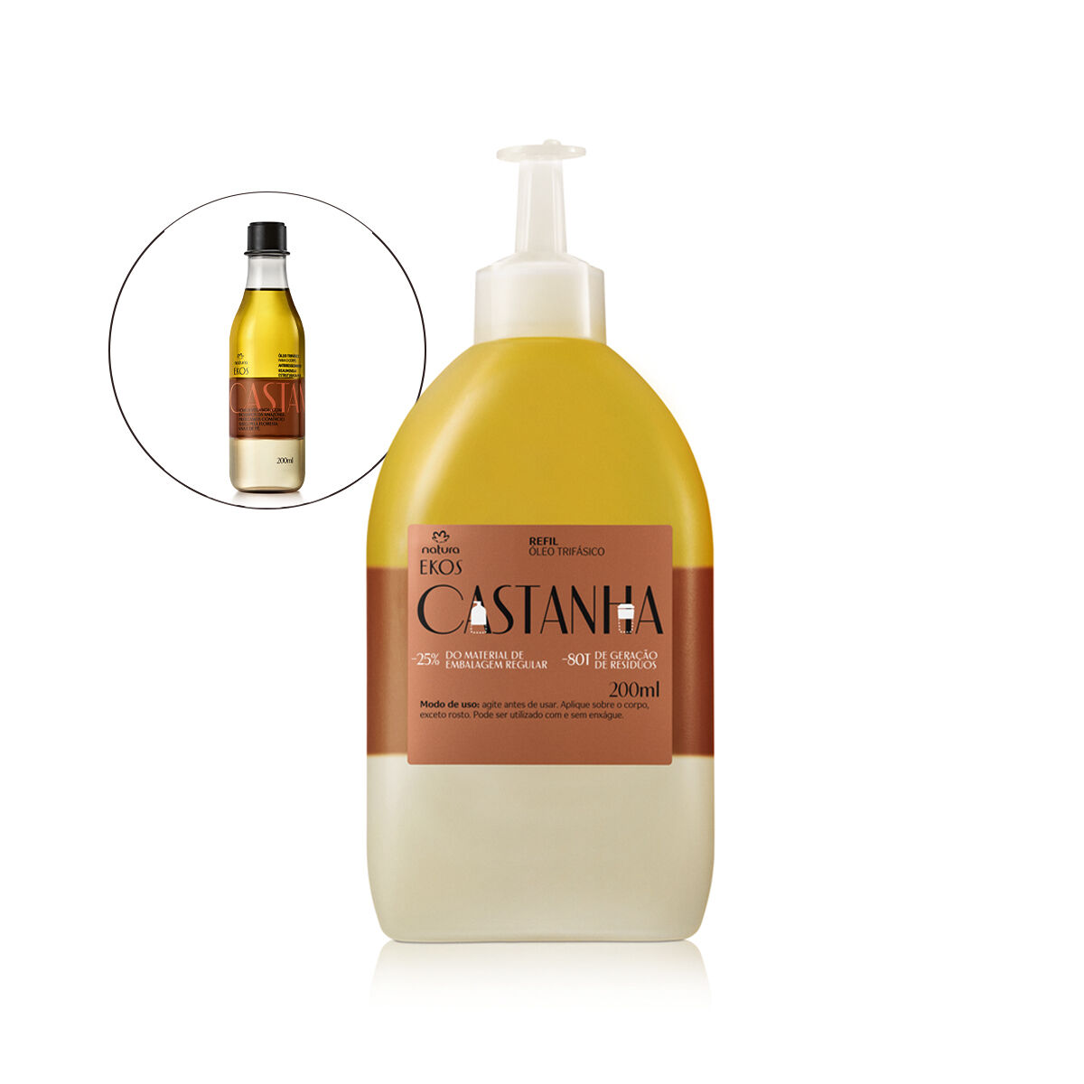 Refil Óleo Trifásico Desodorante Corporal Ekos Castanha 4 1789562943 630 Refil Oleo Trifasico Desodorante Corporal Ekos Castanha