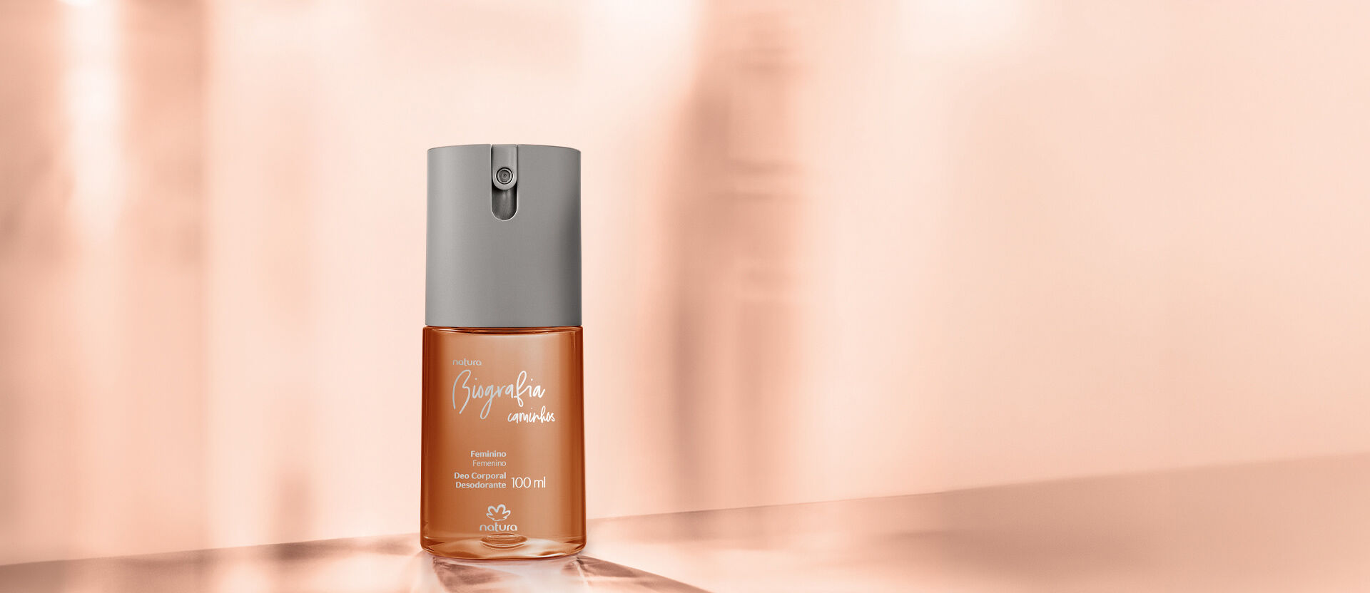 1789567611 895 Desodorante Corporal Feminino Natura Biografia Caminhos 100 ml