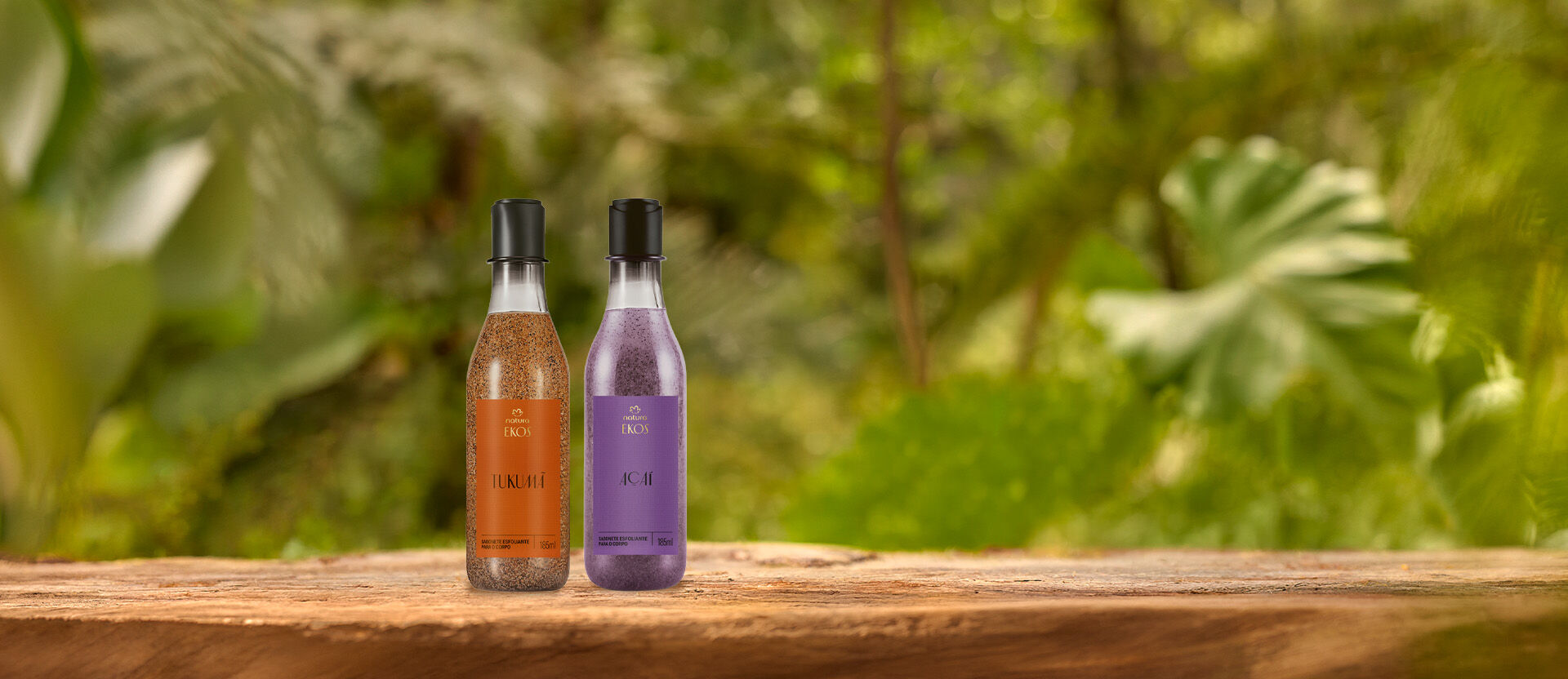 1789593246 216 Kit Sabonete Liquido Esfoliante Ekos Tukuma e Acai 2 produtos