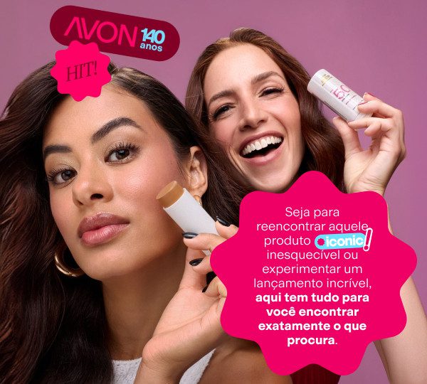 1789605162 139 140 Anos de Avon Vem comemorar comigo 1