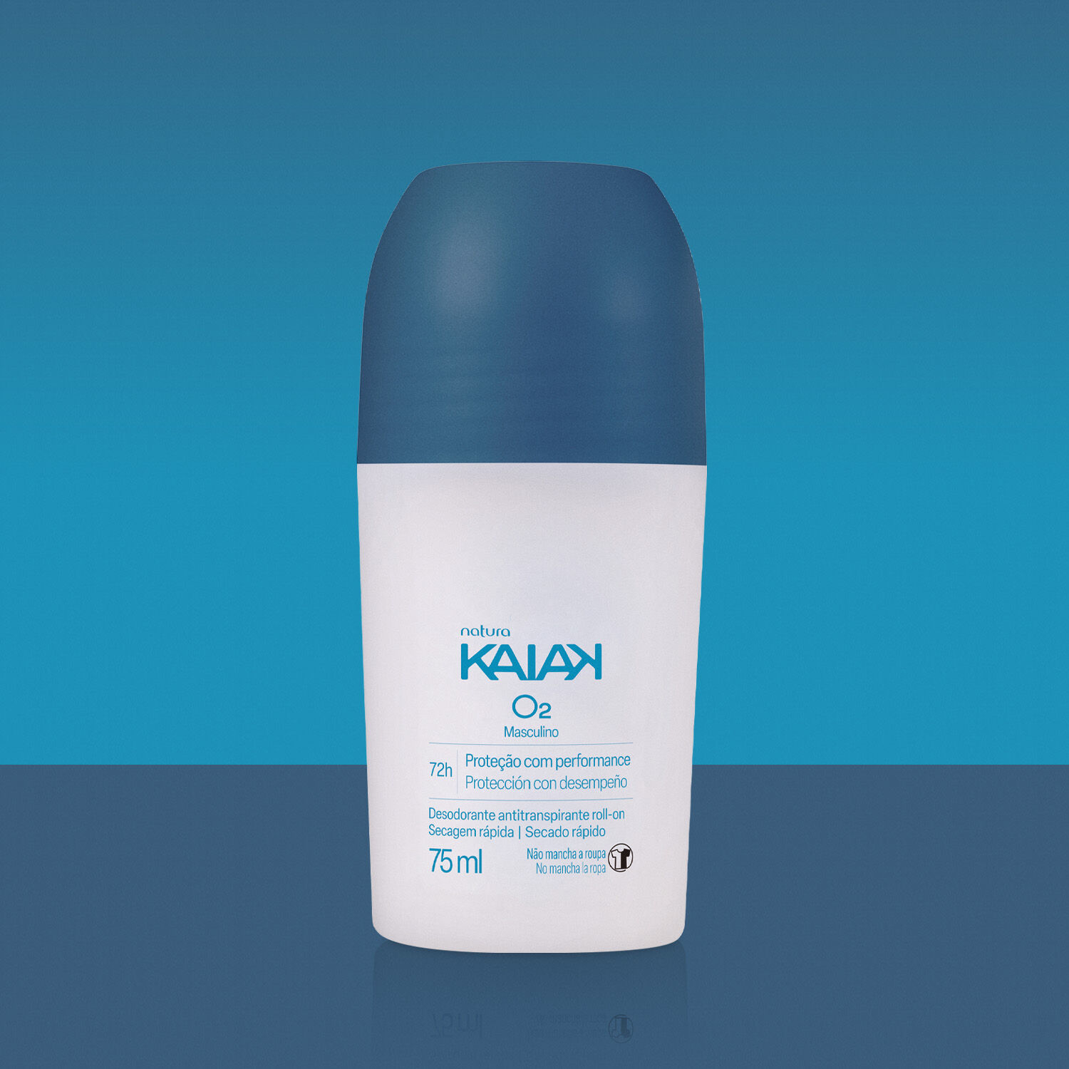 1789613175 820 Desodorante Antitranspirante Roll on Kaiak O2 Masculino
