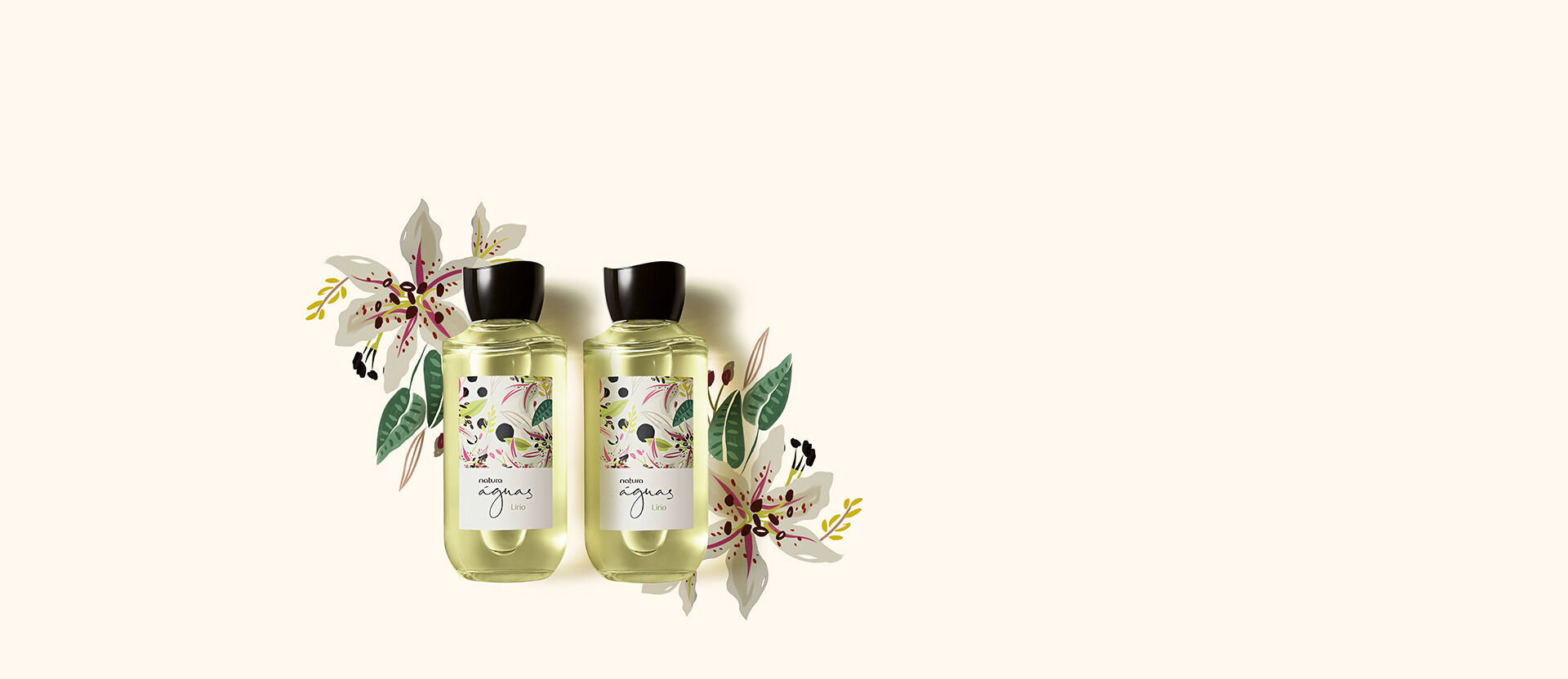 Kit Deo Colônia Lírio Águas de Natura (2 produtos) 3 1790120249 993 Kit Deo Colonia Lirio Aguas de Natura 2 produtos