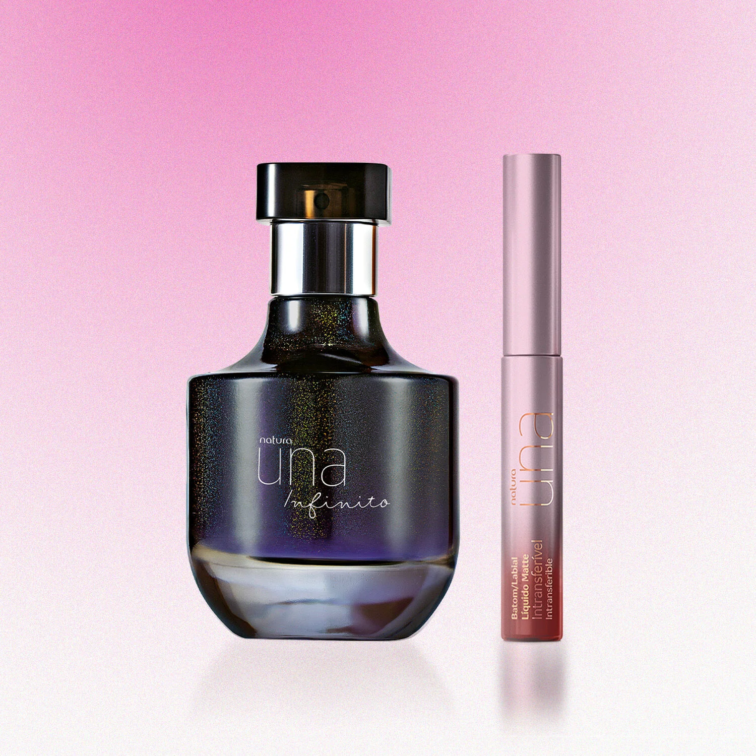 1790125403 979 Kit Una Infinito Batom Liquido Matte Una Vermelho 2