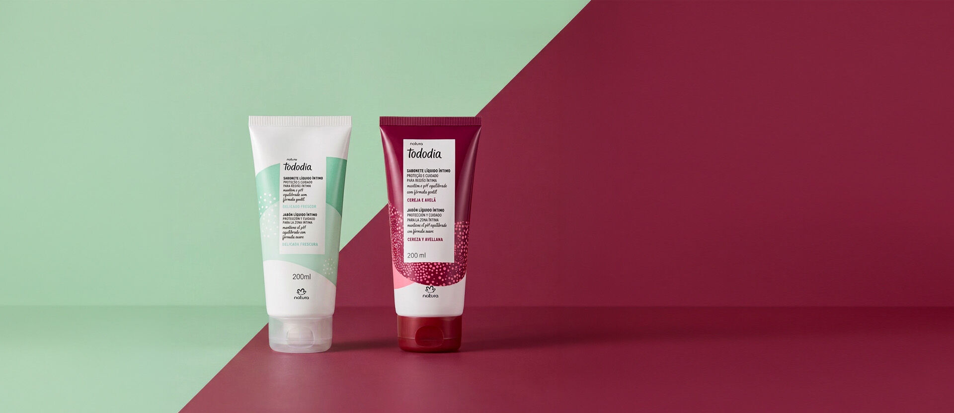 1790142111 279 Kit Sabonete Liquido Intimo Tododia Cereja e Avela e Delicado