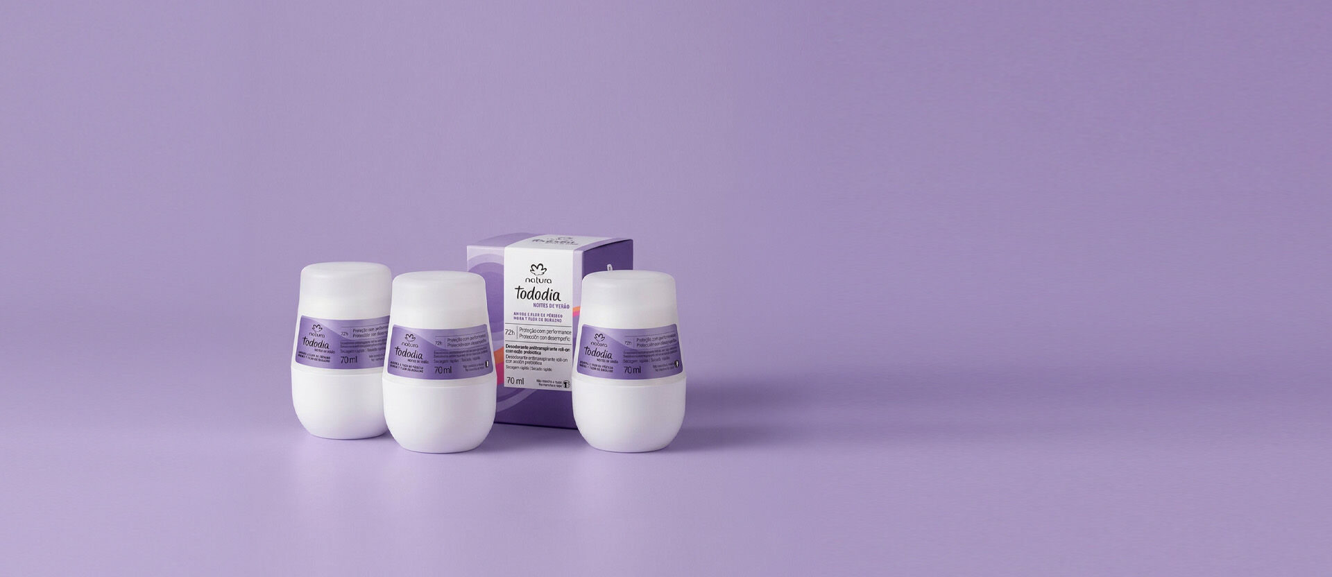 Kit Desodorantes Tododia Amora e Flor de Pêssego (3 produtos) 3 1790153021 353 Kit Desodorantes Tododia Amora e Flor de Pessego 3 produtos