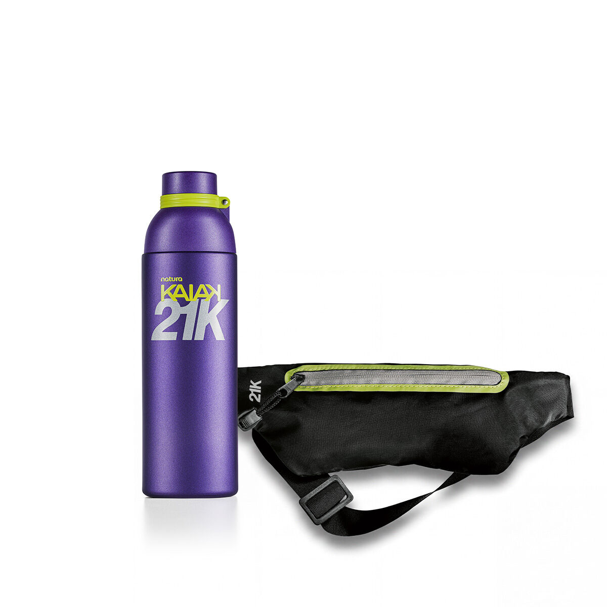 1790154371 738 Kit Desodorante Kaiak 21K Feminino Pochete 2 produtos