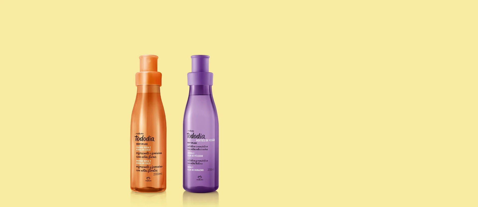 1790157113 524 Kit Body Splash Amora e Flor de Pessego Manga